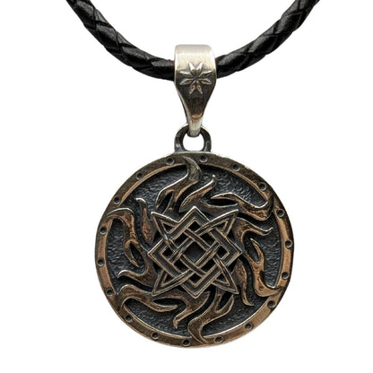 Svarog symbol pendant