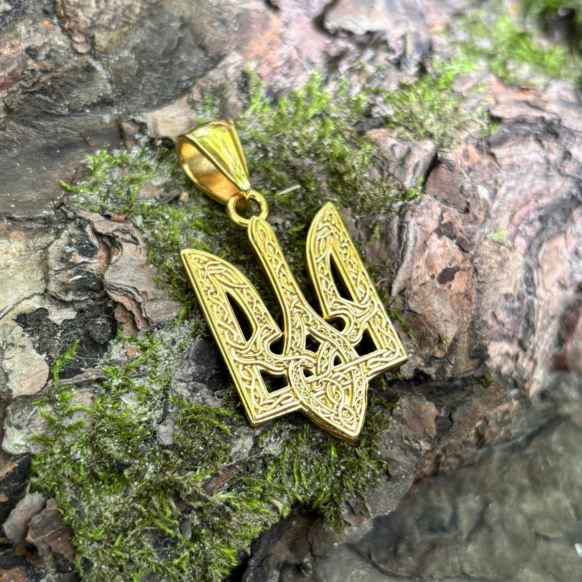 Ukrainian Trident Mammen pendant