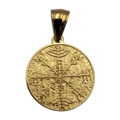 Veldismagn pendant Gold plating