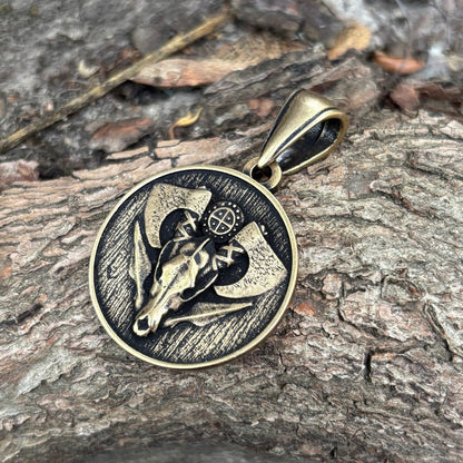 Wolf Skull pendant