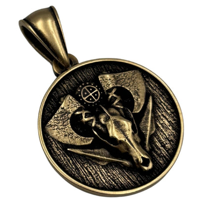 Wolf Skull pendant