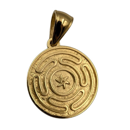 Wheel of Hecate pendant