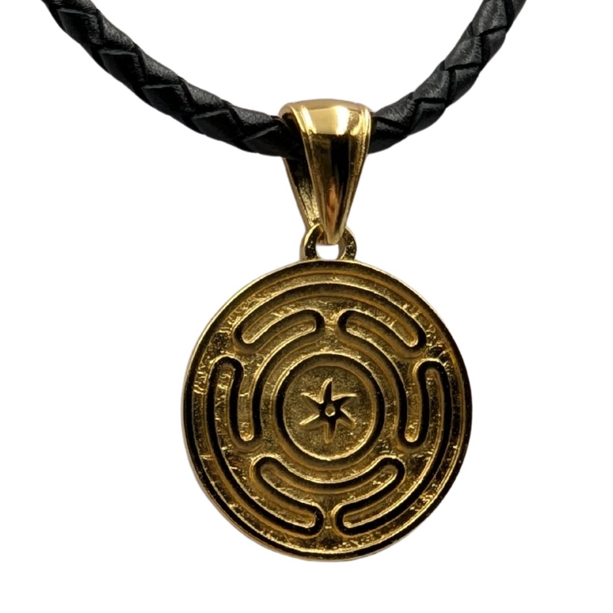 Wheel of Hecate pendant