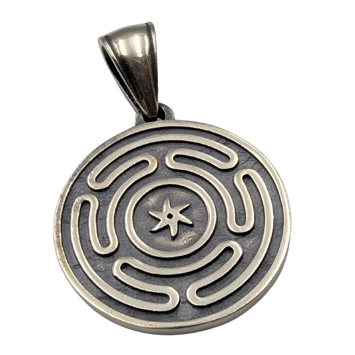 Wheel of Hecate pendant
