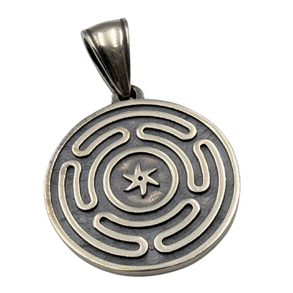 Wheel of Hecate pendant