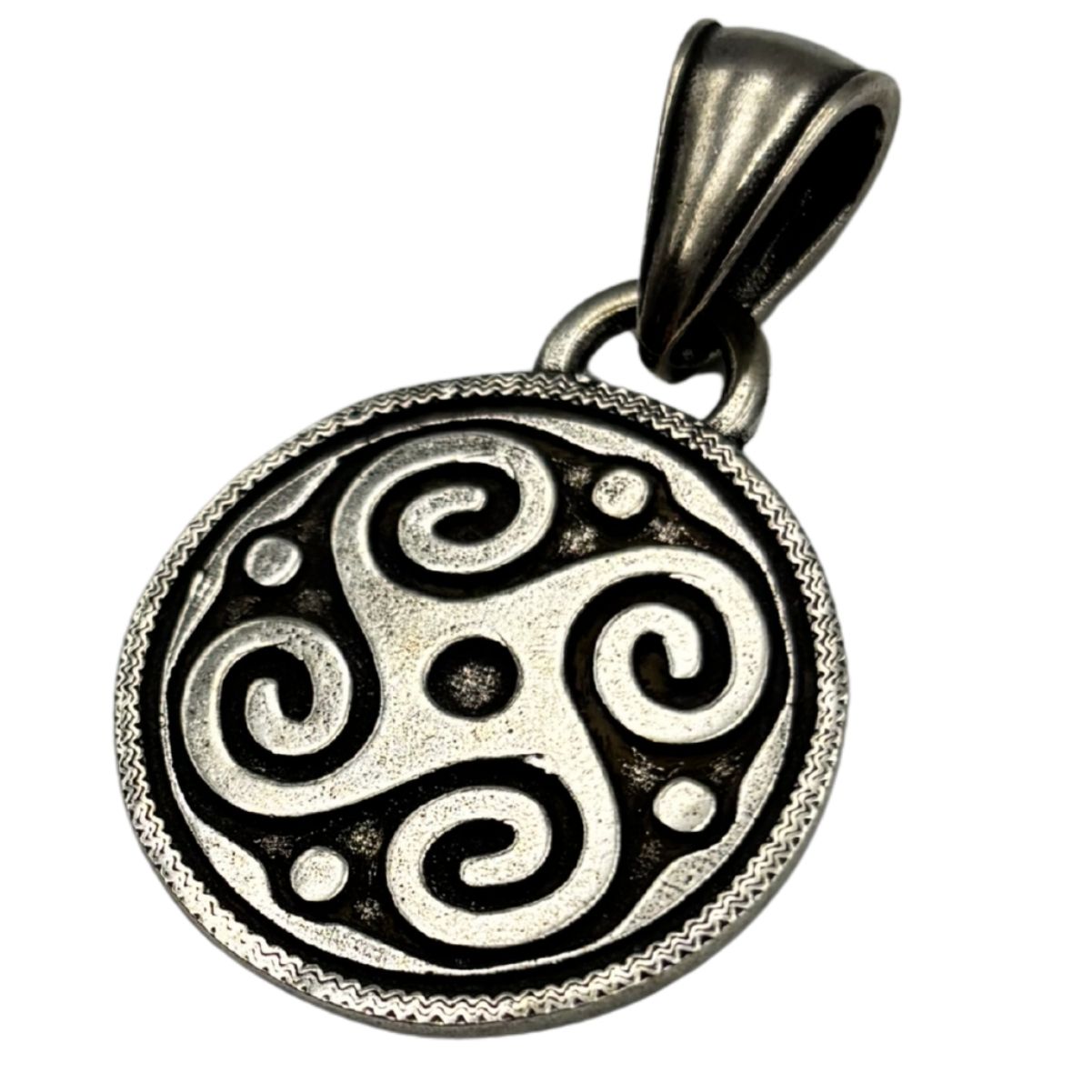 Slavic Solar petroglyph sun pendant
