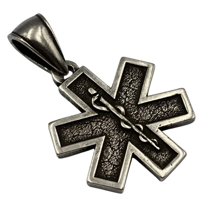 Combat Medic Pendant Silver plating