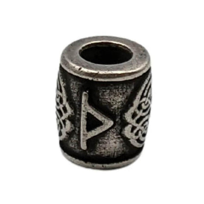 Thurisaz rune bronze bead   