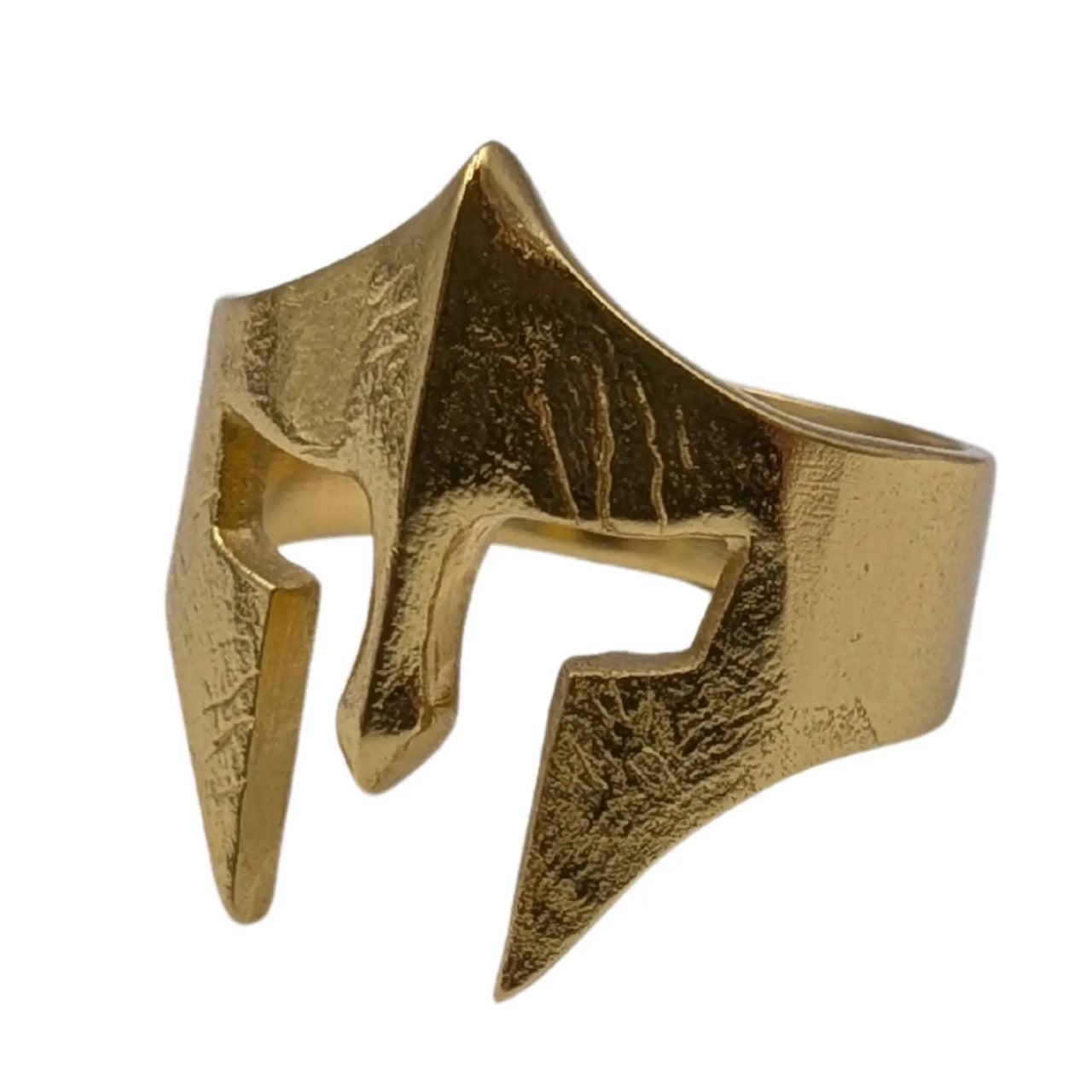 Spartan warrior ring 6 US Gold plating