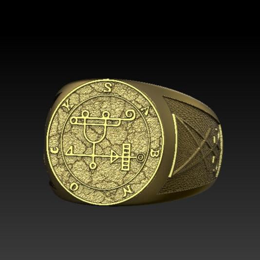 Sabnock sigil ring