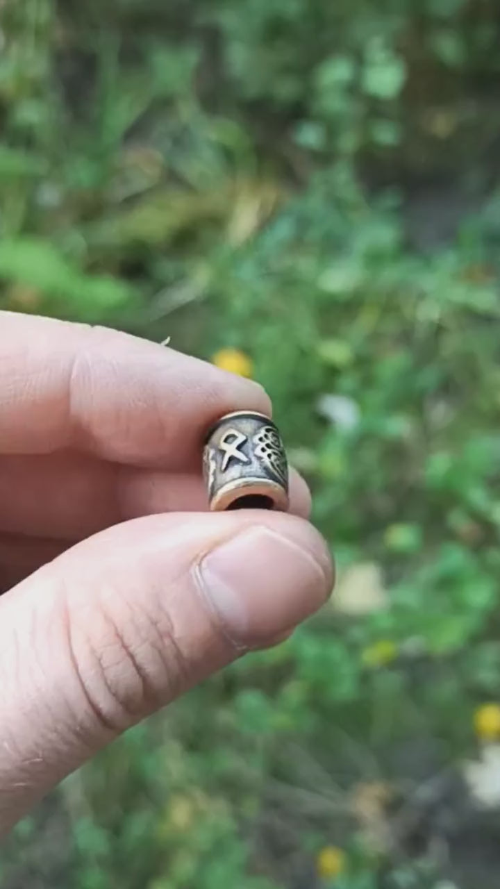 Othala rune bead