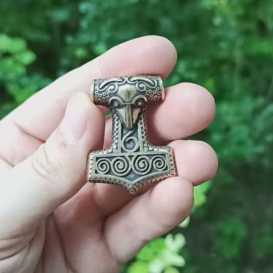 Mjolnir from Skane pendant