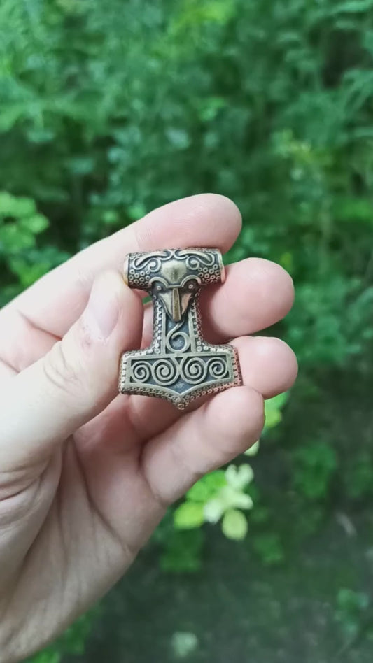 Mjolnir from Skane pendant