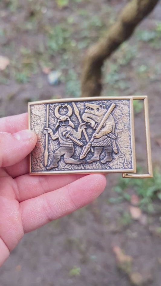 Torslunda dancer belt buckle