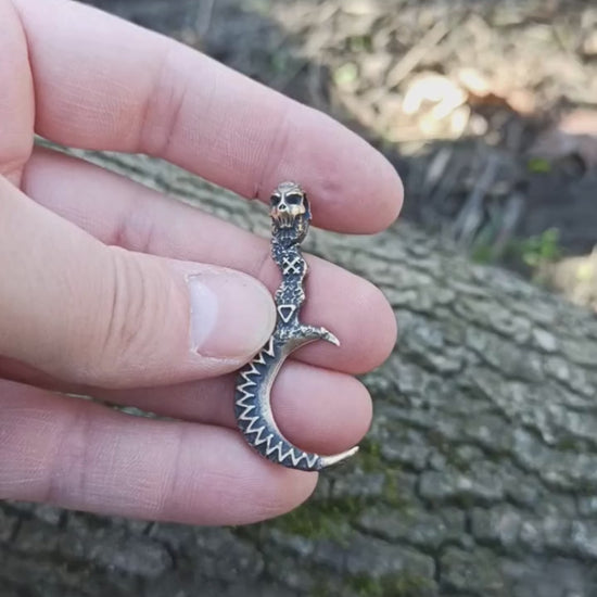 Morana sickel pendant