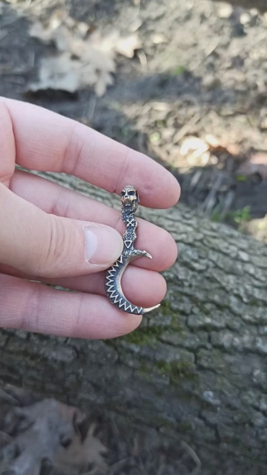 Morana sickel pendant