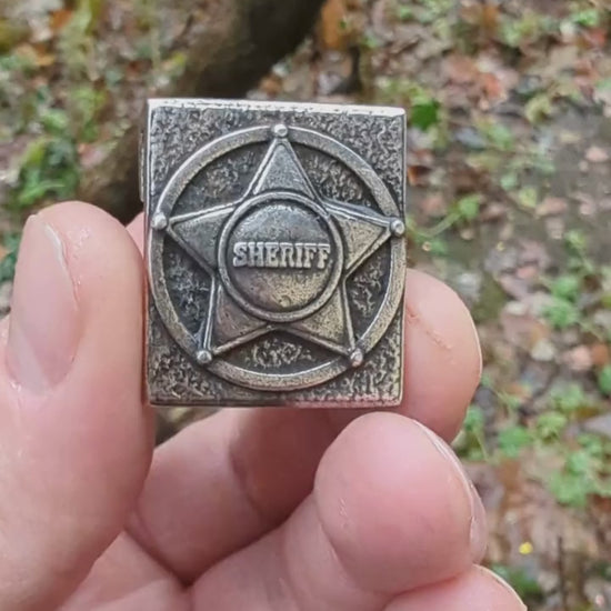 Sheriff's Star Molle clip