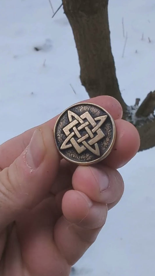 God Svarog paracord bead