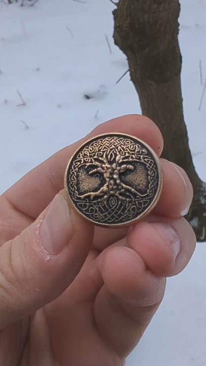 Yggdrasil Tree of Life paracord bead