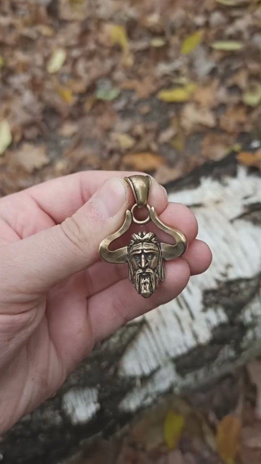 Slavic God Veles pendant
