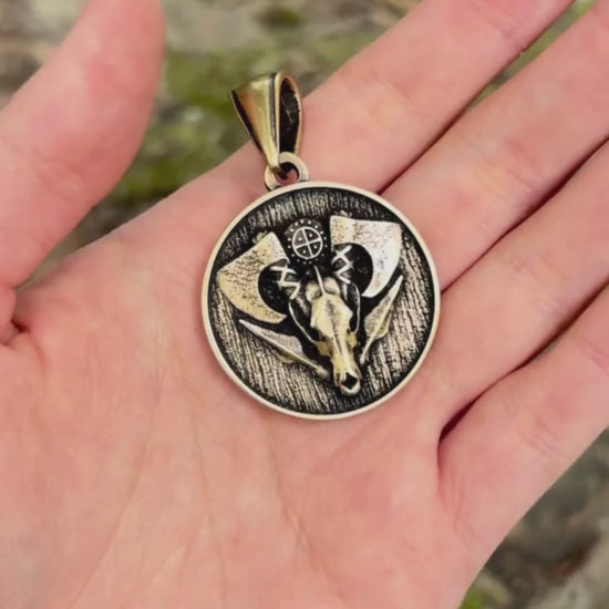 Wolf Skull pendant