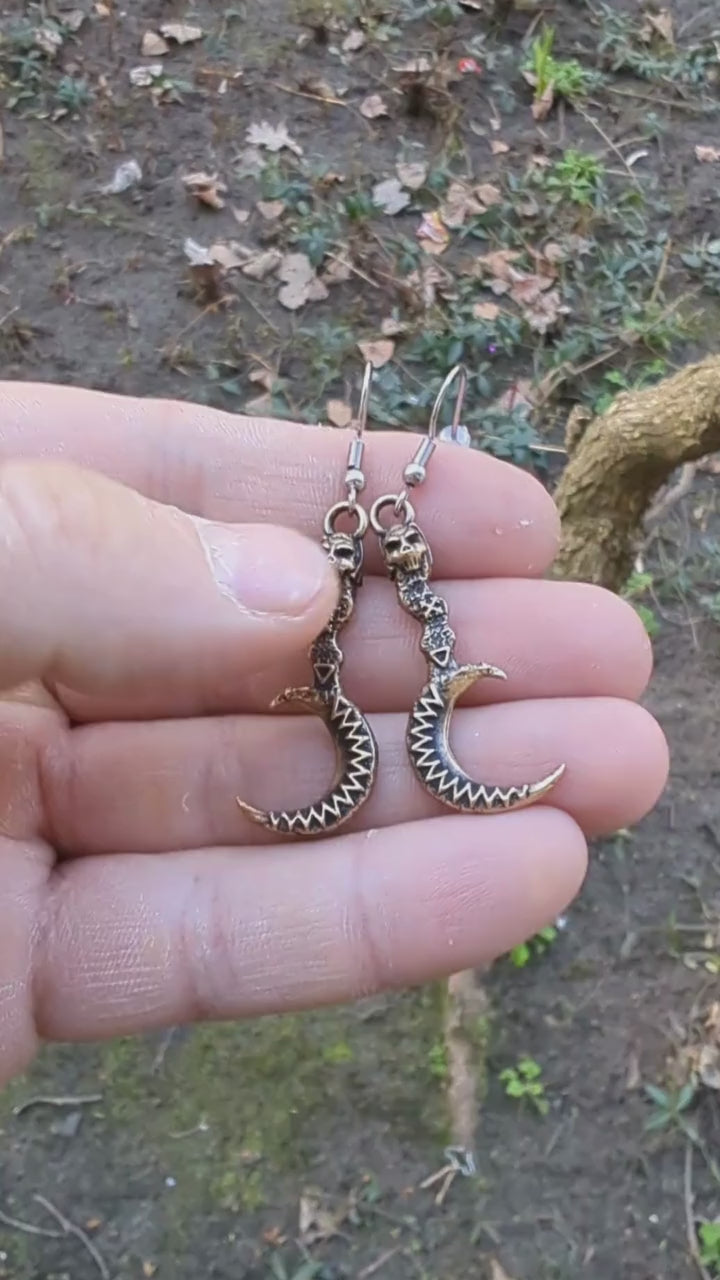 Morana's Sickle earrings