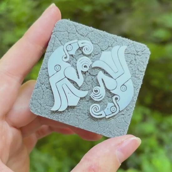 Germanic Ravens magnet