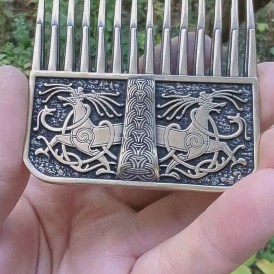 Ringerike style Viking beard comb