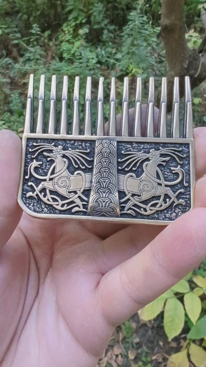 Ringerike style Viking beard comb