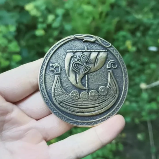Drakkar belt buckle