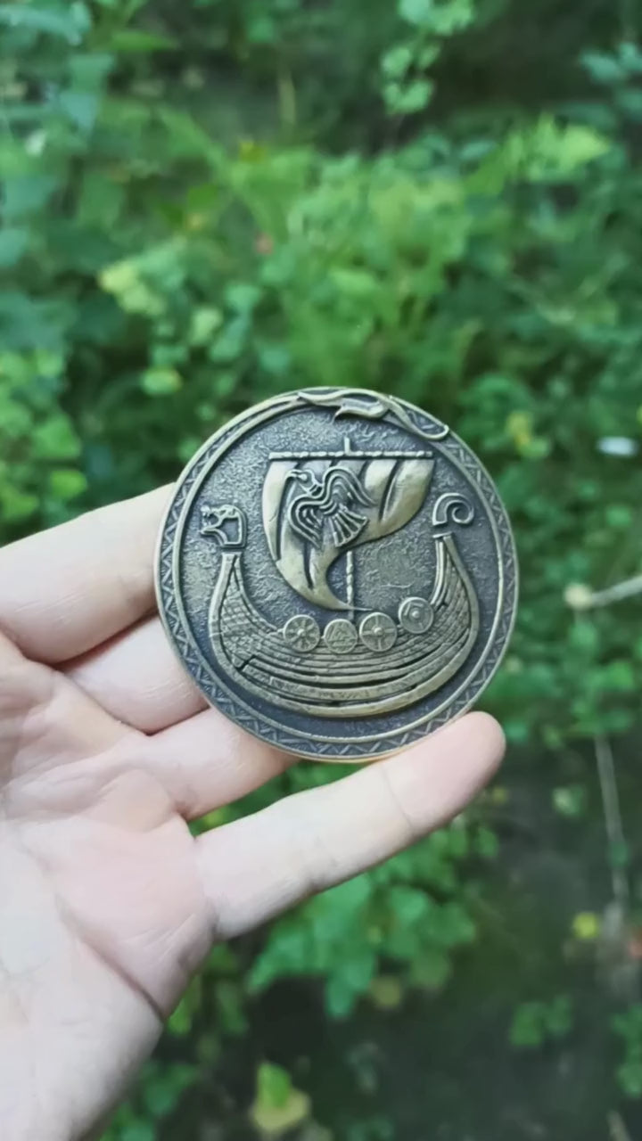 Drakkar belt buckle