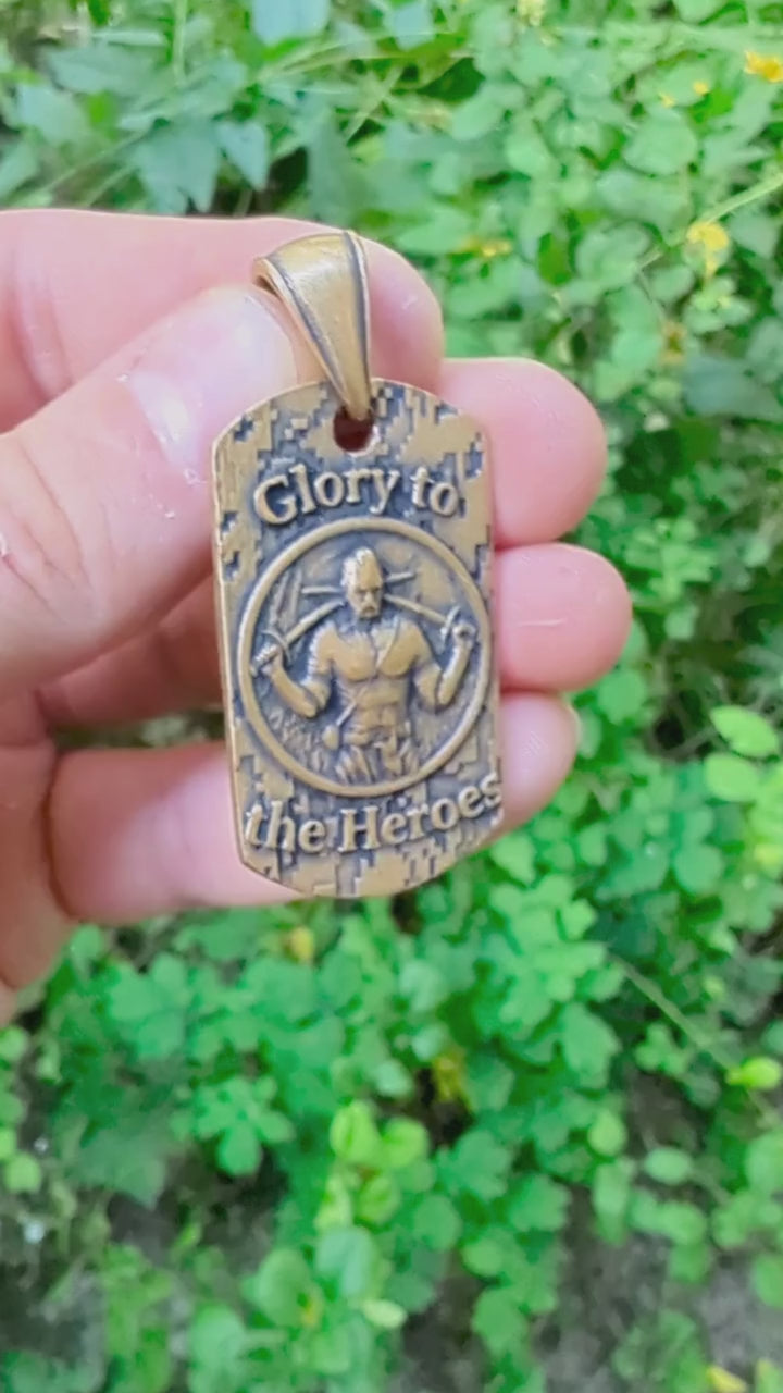 Ukrainian cossack pendant
