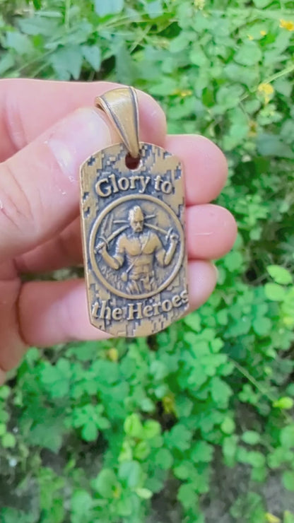 Ukrainian cossack pendant