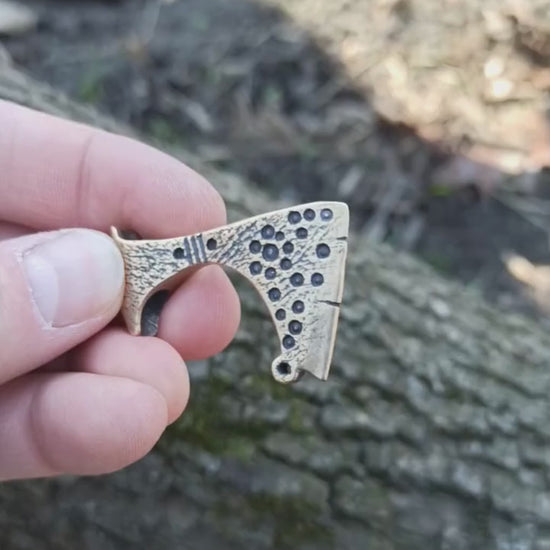 Viking axe pendant replica