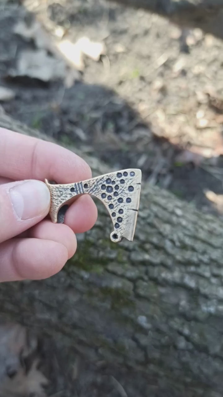 Viking axe pendant replica