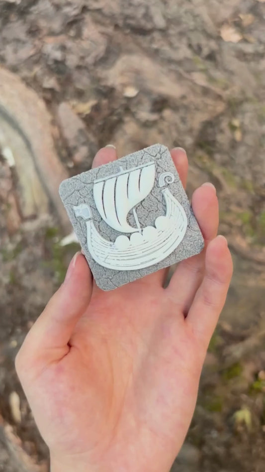 Viking Drakkar magnet