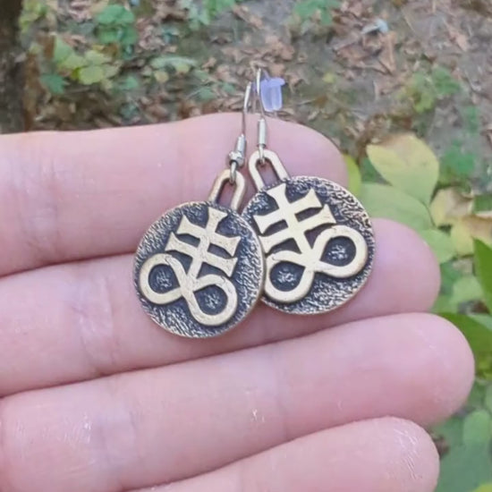 Leviathan's Cros earrings