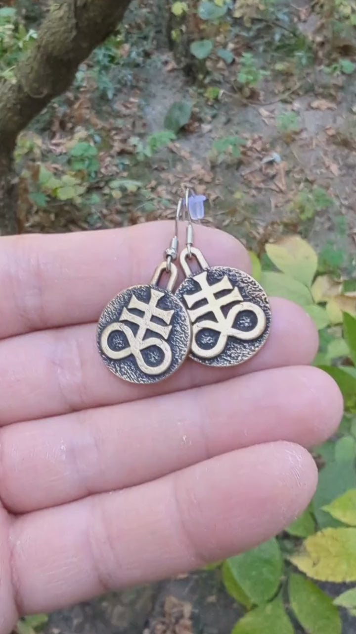 Leviathan's Cros earrings