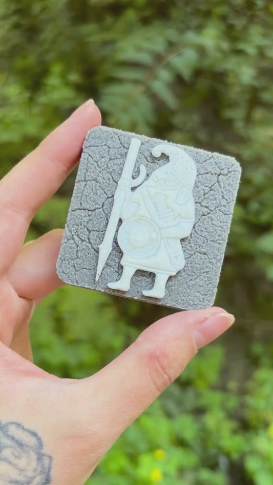 Raven Warrior magnet