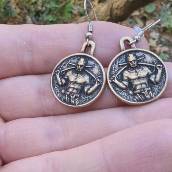 Ukrainian Cossack earrings