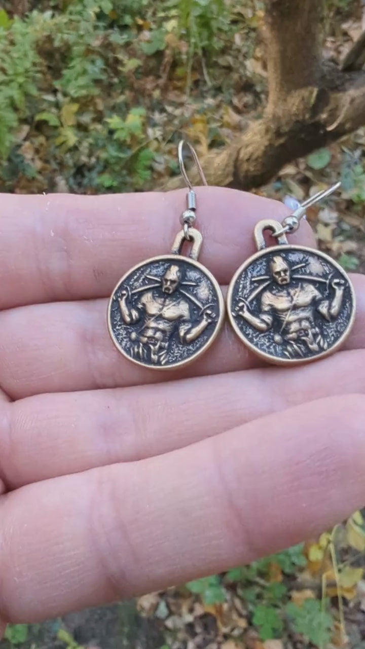 Ukrainian Cossack earrings