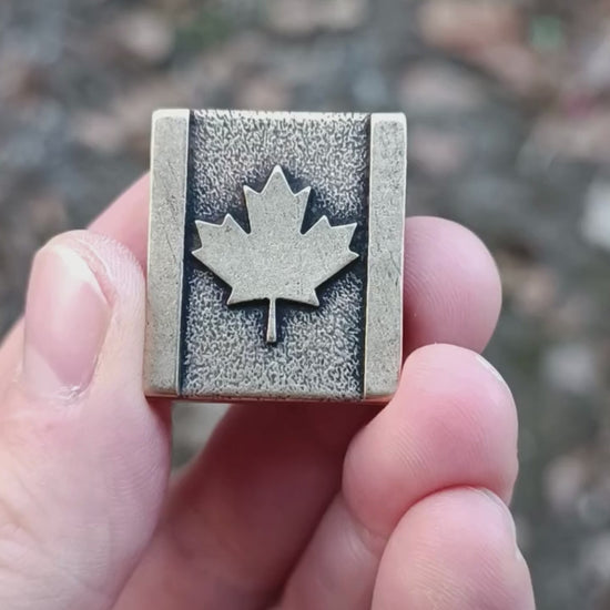 Canada flag Molle clip