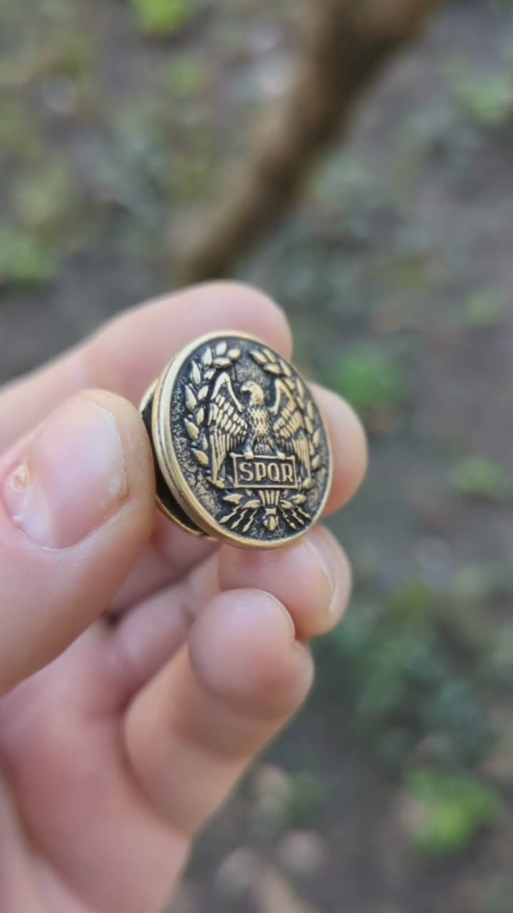 Aquila eagle paracord bead
