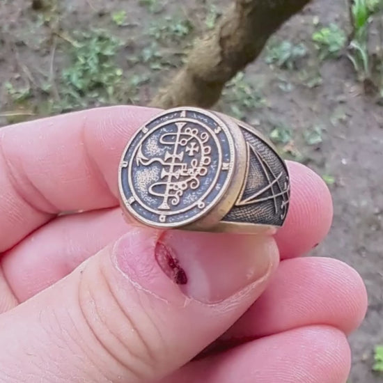 Asmodeus sigil ring