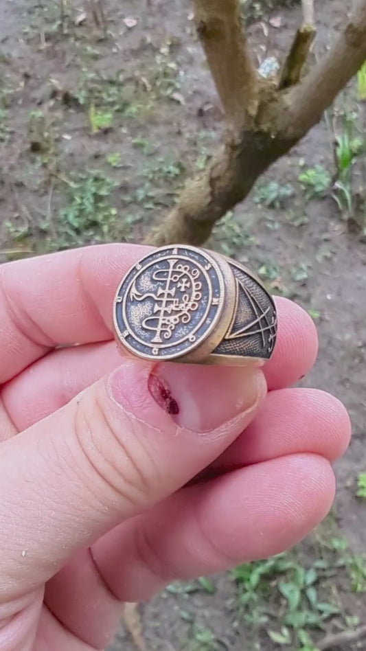 Asmodeus sigil ring