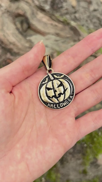 Halloween Pumpkin pendant