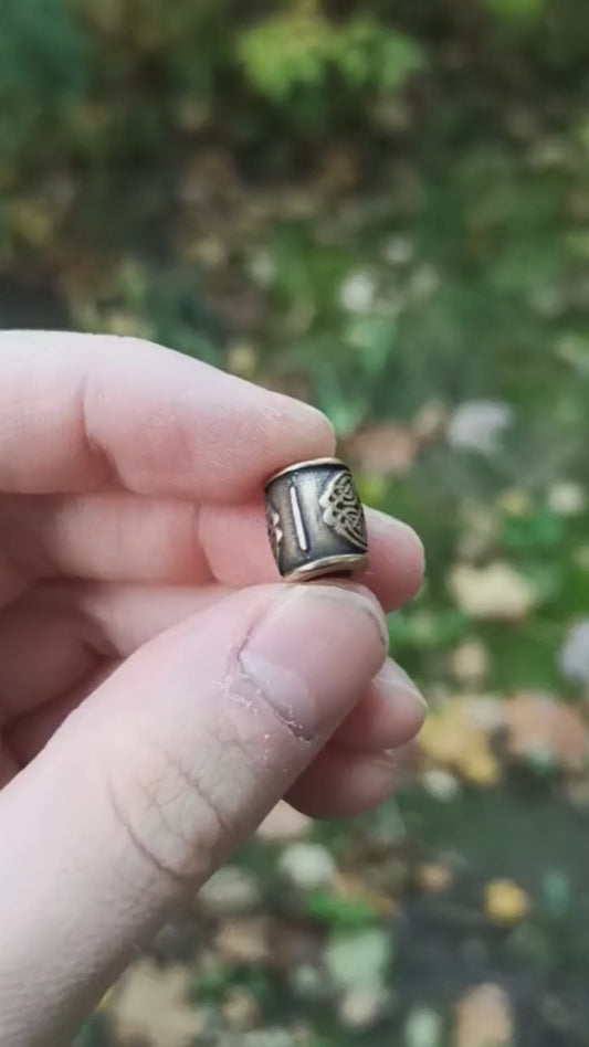 Isa rune bead