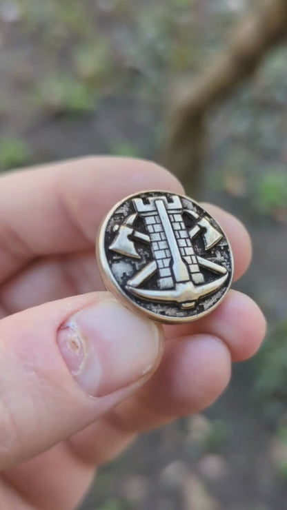 Engineering Corps paracord bead