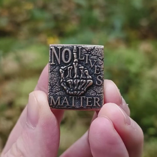 No Lives Matter Molle clip
