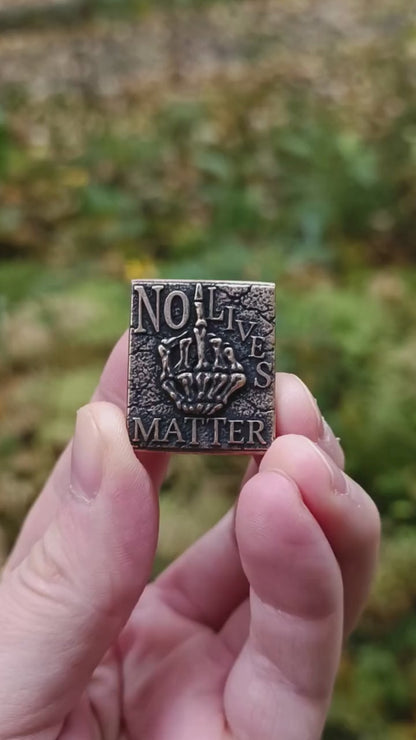 No Lives Matter Molle clip